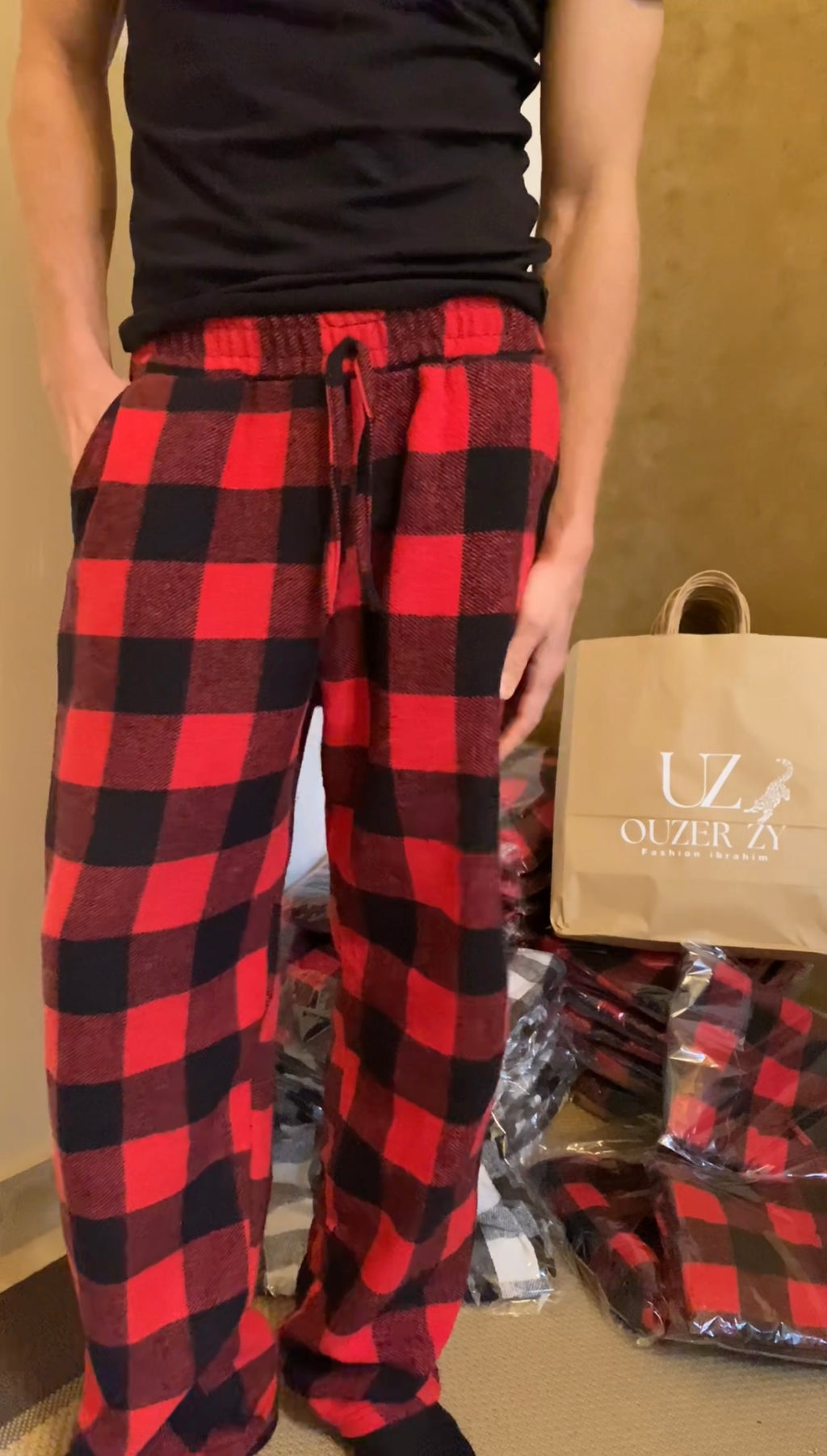 Christmas Pants (Red)